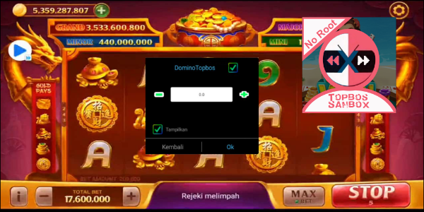 Topbos Higgs Domino Rp Apk Sandbox Ảnh chụp màn hình 0