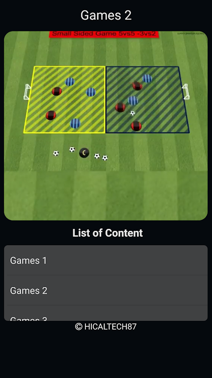 Football Small Sided Games Скриншот 2