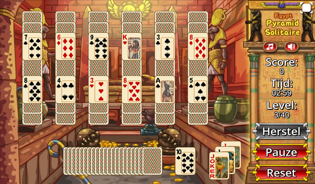 Egypt Pyramid Solitaire Capture d'écran 2