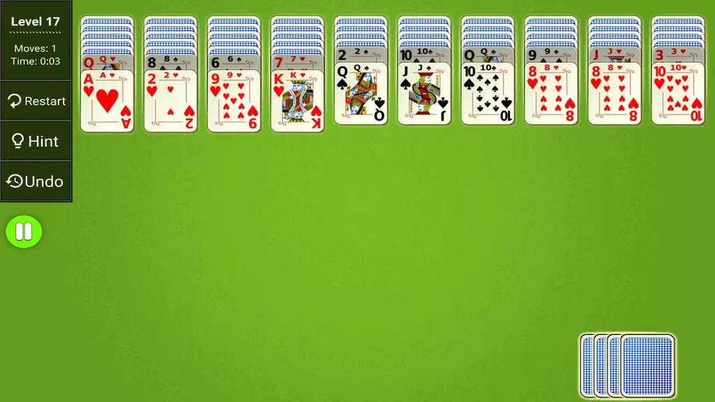 Spider Solitaire Epic Tangkapan skrin 1