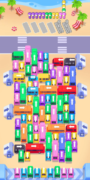 Bus Frenzy : Station Shuffle Captura de tela 1