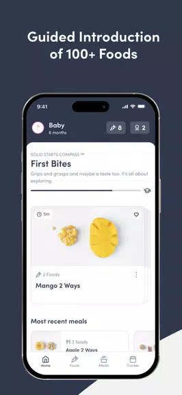 Solid Starts: Baby Food App Captura de tela 3