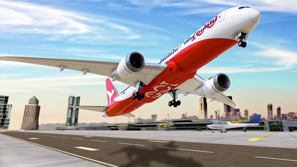 City Airplane Pilot Games Ekran Görüntüsü 1