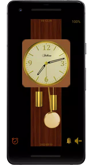 Modern Pendulum Wall Clock Captura de tela 2