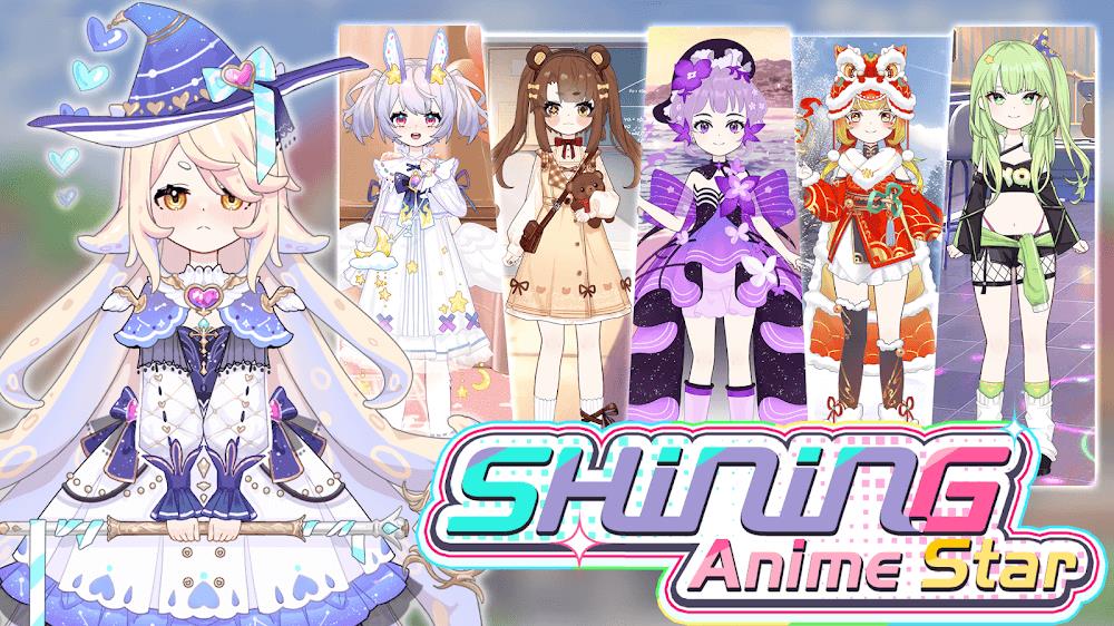 Dress Up! Shining Anime Star应用截图第0张