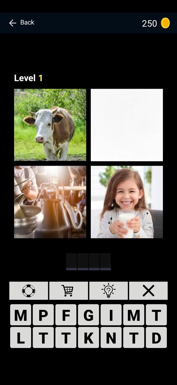 Puzzle: 4 pics 1 word offline Screenshot 2