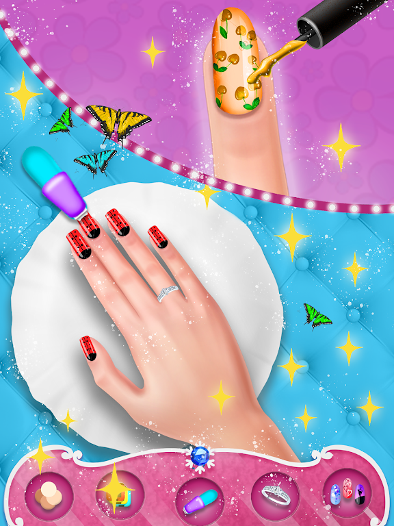 Fashion Nail Polish Salon Game ဖန်သားပြင်ဓာတ်ပုံ 1