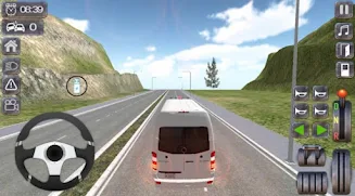 Minibus Van Passenger Game Screenshot 0