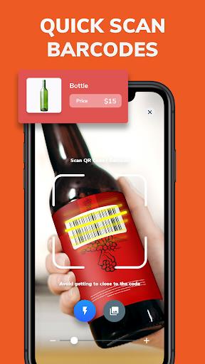 Fast QR & Barcode Reader Capture d'écran 1