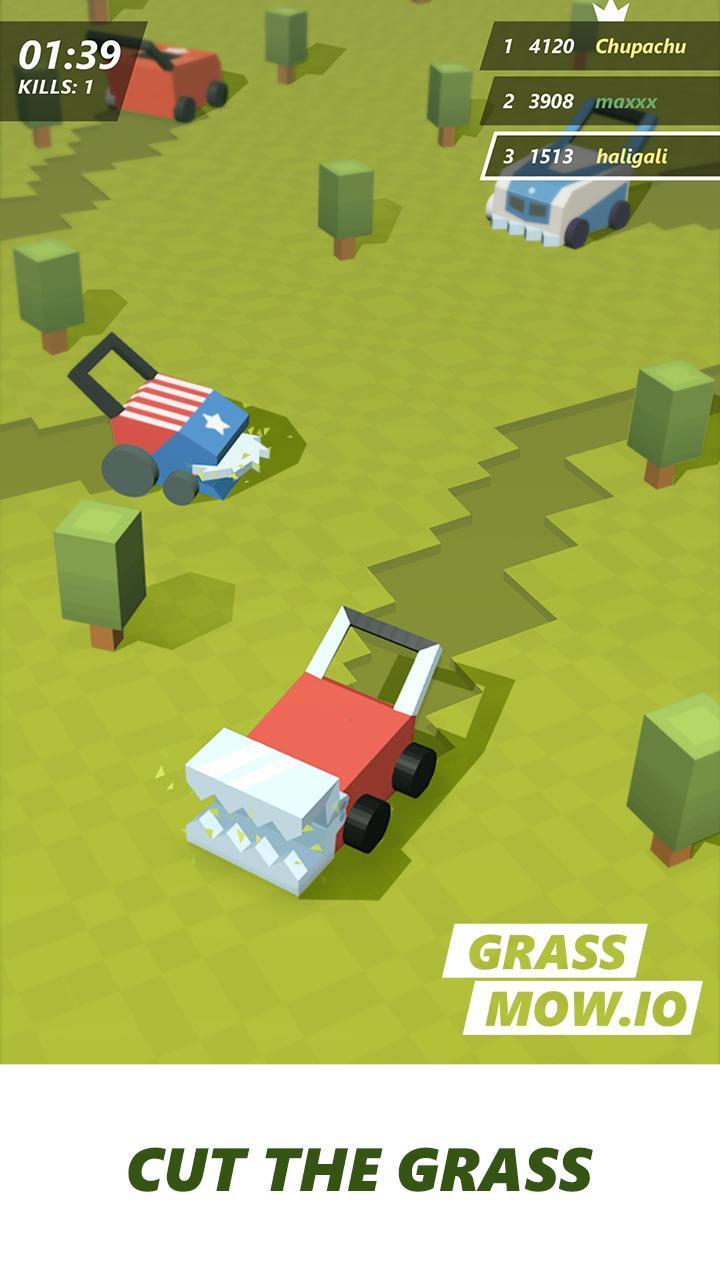 Grass mow.io - survive Zrzut ekranu 3