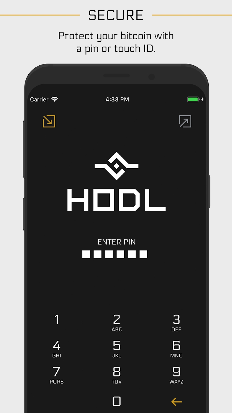 HODL Wallet Zrzut ekranu 0