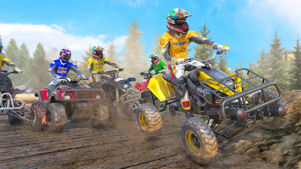 ATV Quad Bike Derby Games 3D Mod Скриншот 2