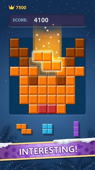 Block Puzzle: Block Smash Game Mod Tangkapan skrin 2