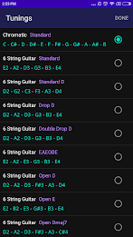 CarlTune - Chromatic Tuner ภาพหน้าจอ 3