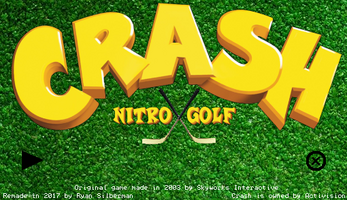 Crash Nitro Golf Скриншот 0