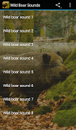 Schermata Wild Boar Sounds 0