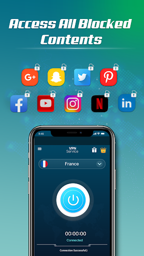 Super VPN Proxy - Safer VPN 스크린샷 0