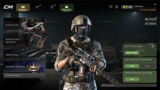 Combat Master Mobile FPS Capture d'écran 0