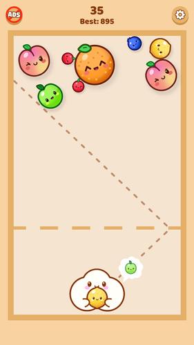 Fruit Bubble Merge and Blast 스크린샷 1