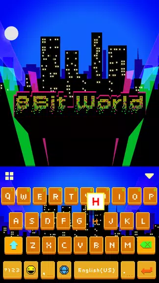 bitworld Keyboard Theme Screenshot 0