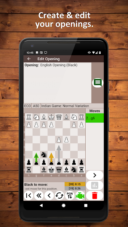 Chess Openings Trainer Lite Ekran Görüntüsü 0