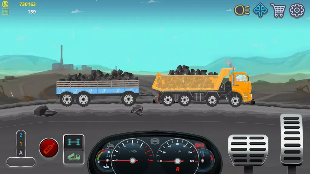 Trucker Real Wheels: Simulator Schermafbeelding 2