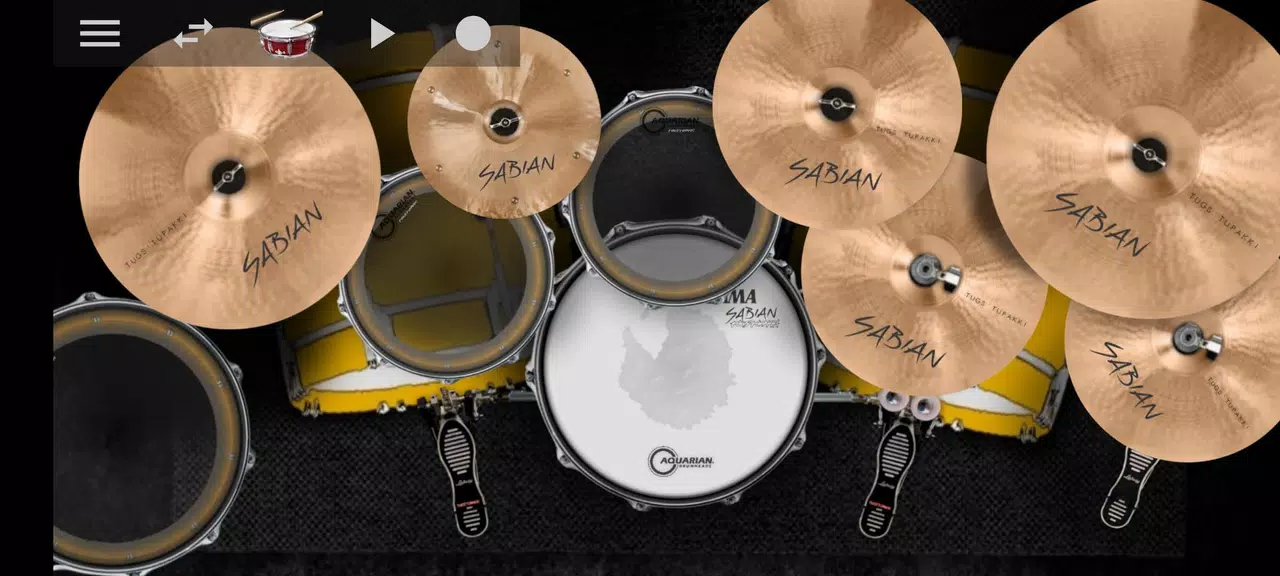 MEGA DRUM: Bateria Virtual Captura de tela 0