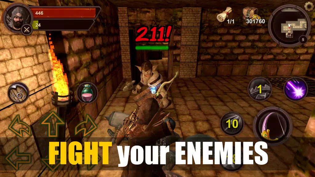 Dungeon Ward: Offline Games Capture d'écran 2