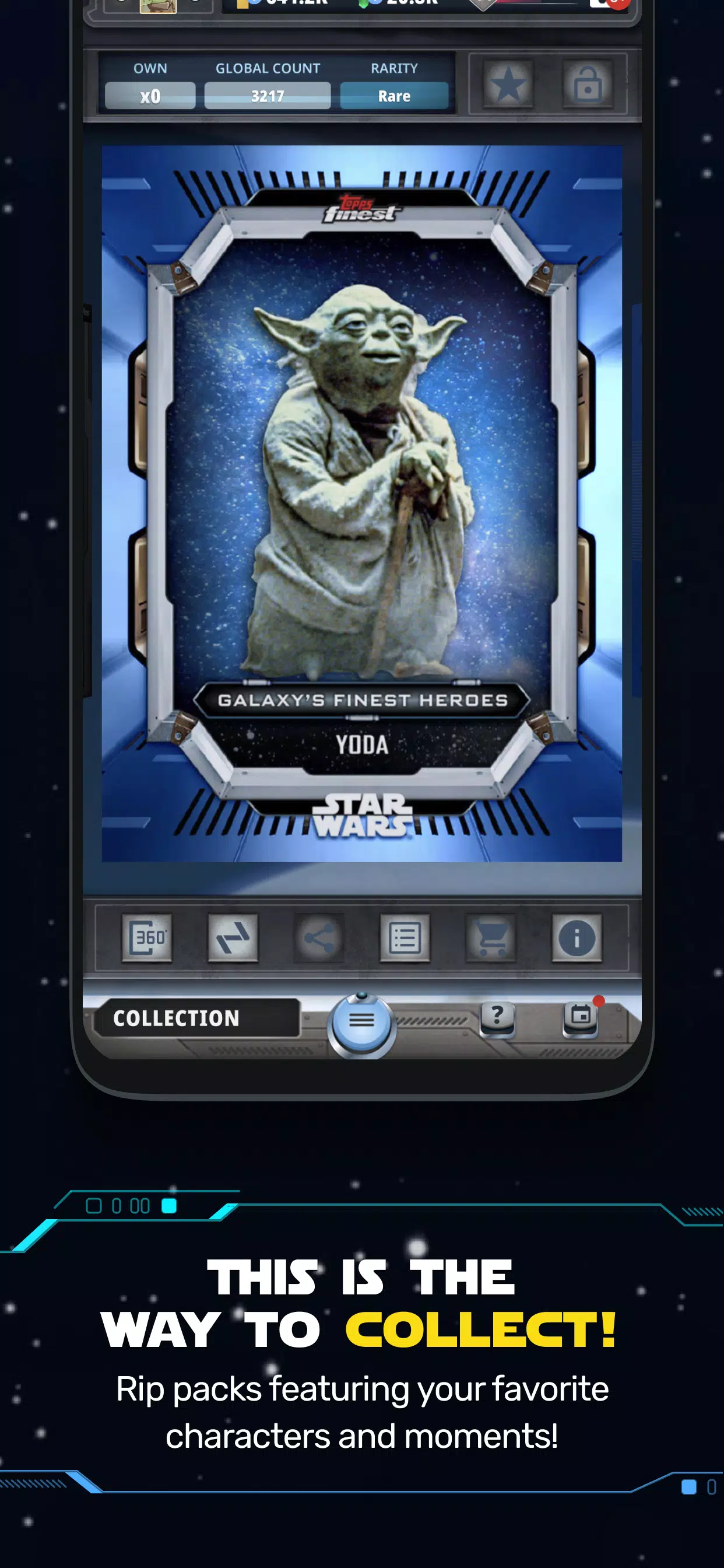 Star Wars Card Trader de Topps Captura de pantalla 1