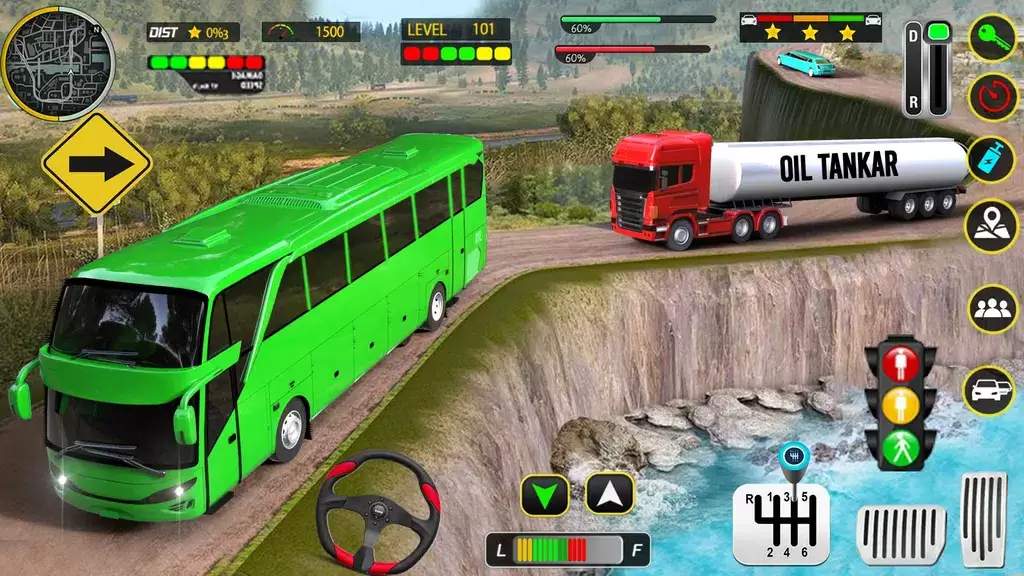 Coach Bus 3D Driving Games Скриншот 3