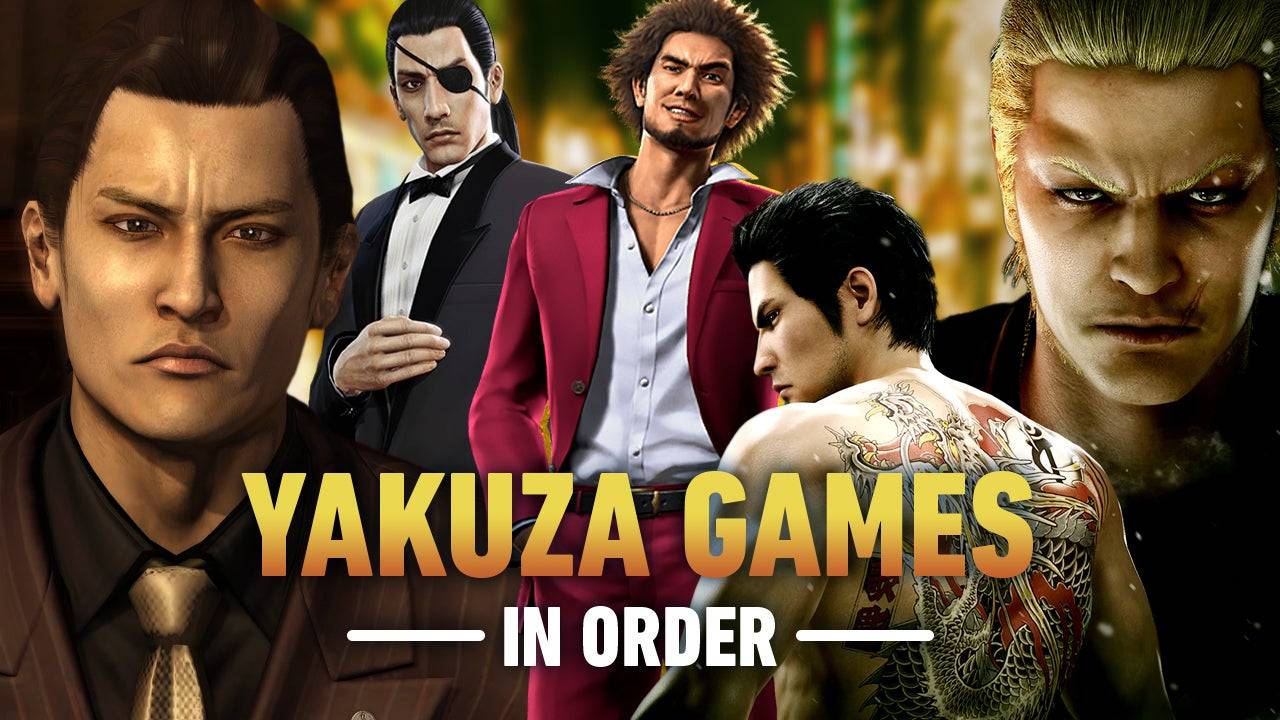 연대순으로 Yakuza 게임을하는 방법