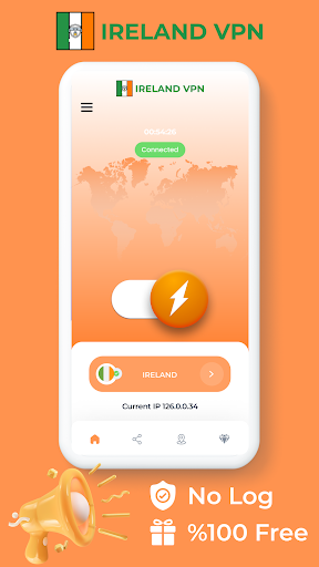 Ireland VPN - Private Proxy Screenshot 0