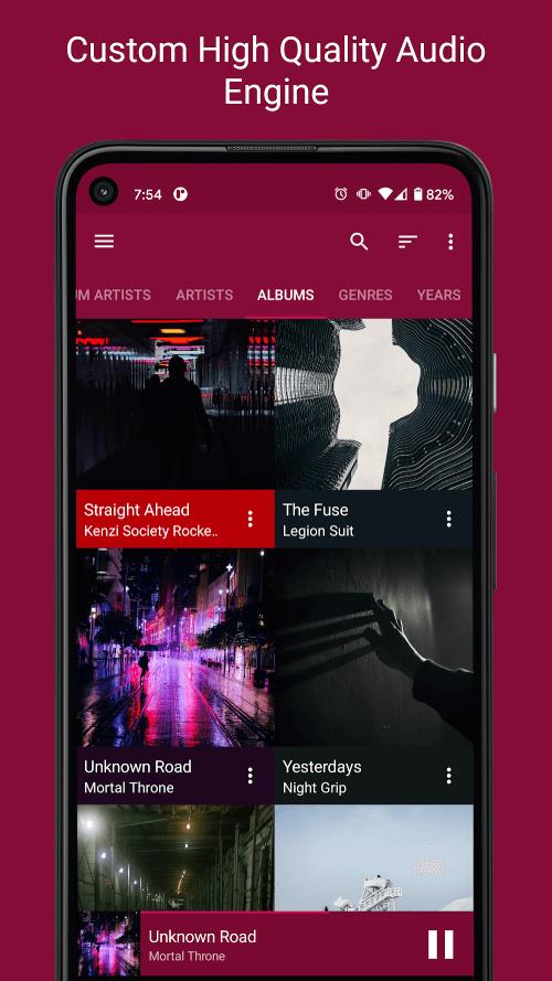 GoneMAD Music Player স্ক্রিনশট 1