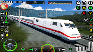 Train Driving Euro Train Games Ảnh chụp màn hình 0