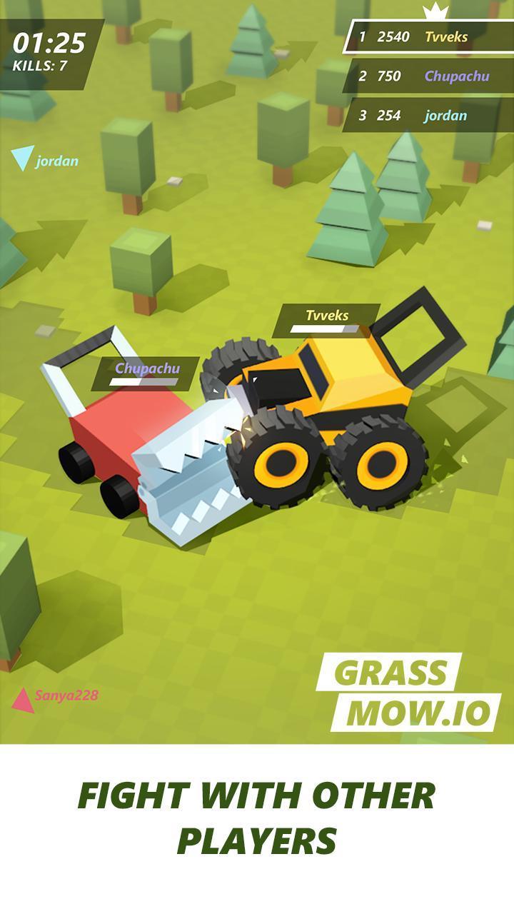 Grass mow.io - survive Скриншот 0