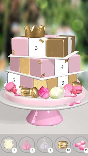 Cake Coloring 3D 螢幕截圖 3