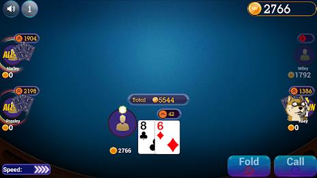 Texas Holdem Poker - Offline 螢幕截圖 3