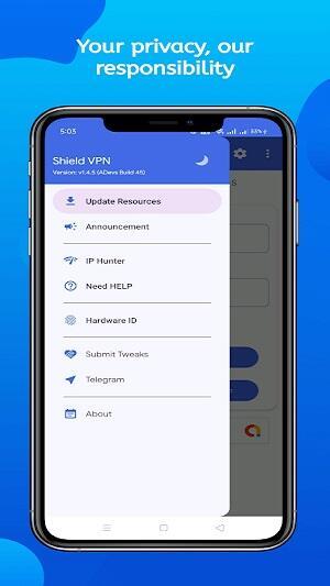 Shield VPN Mod Captura de pantalla 1