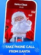 Fake Call Merry Christmas Game Tangkapan skrin 0