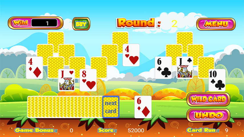 Tri Towers Tri Peaks Solitaire Zrzut ekranu 2