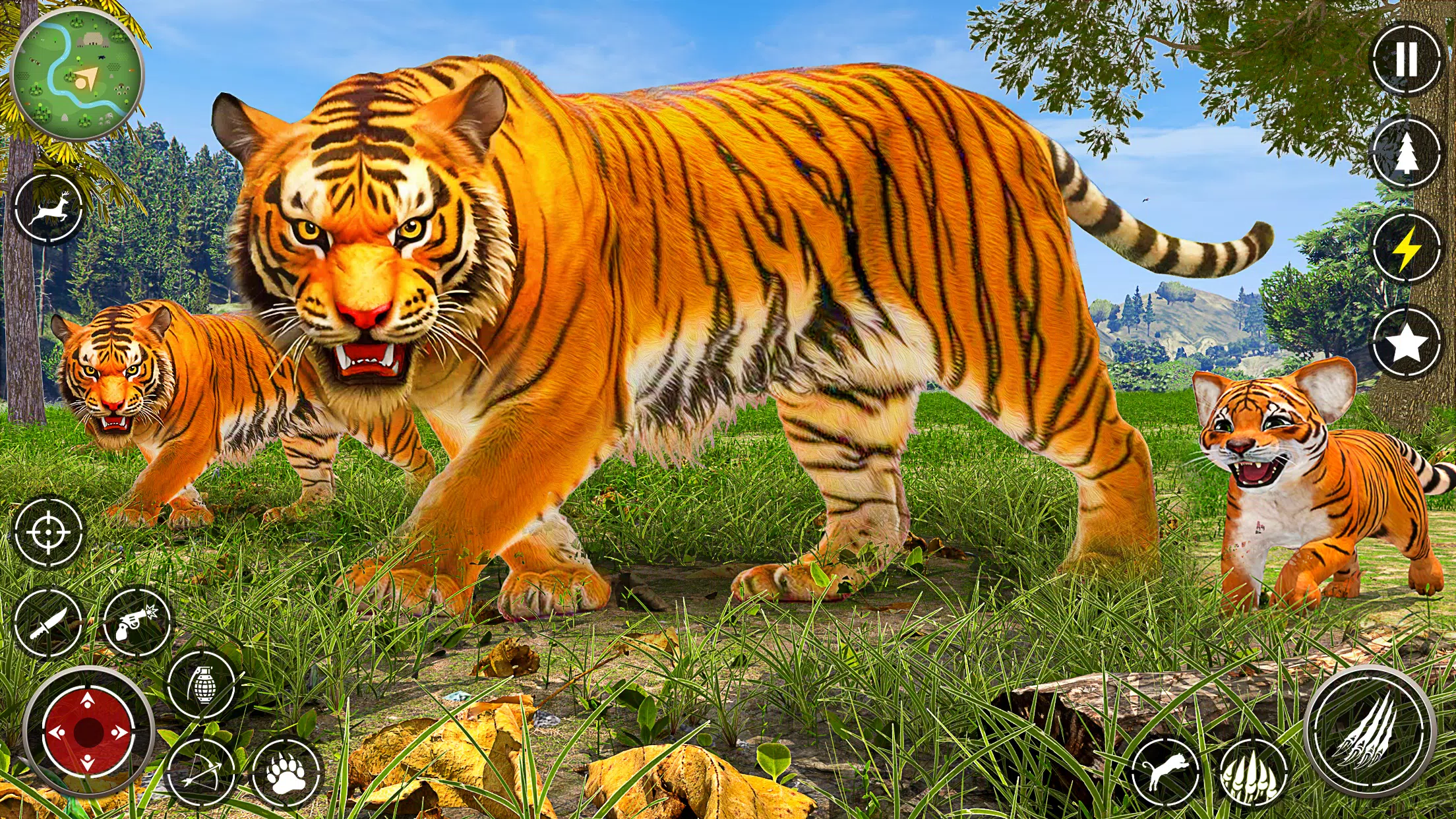 Schermata The Tiger Family Simulator 3D 1