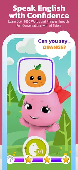 Galaxy Kids - Learning English Captura de pantalla 2