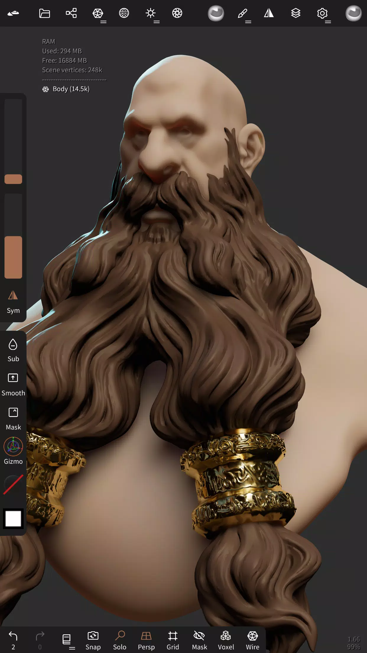 Nomad Sculpt ภาพหน้าจอ 0