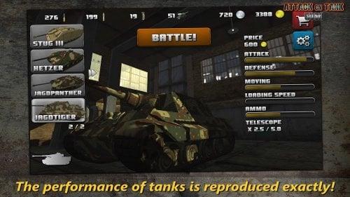 Attack on Tank : World Warfare スクリーンショット 2