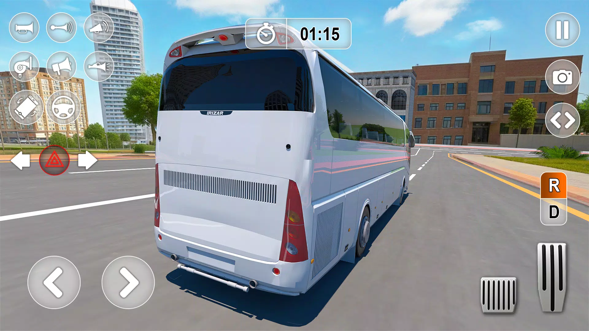 Bus Driving Games 3d Simulator Capture d'écran 0