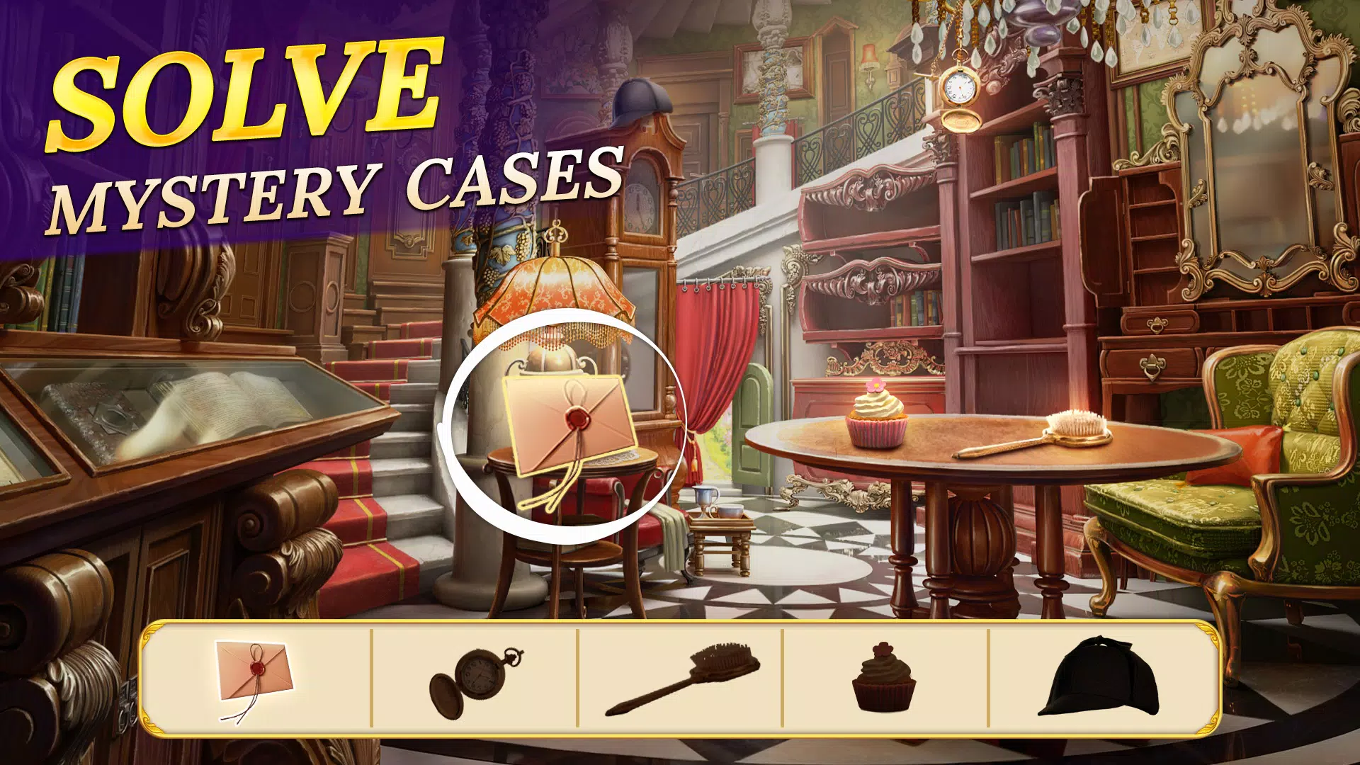 Sherlock・Hidden Object Mystery Schermafbeelding 3