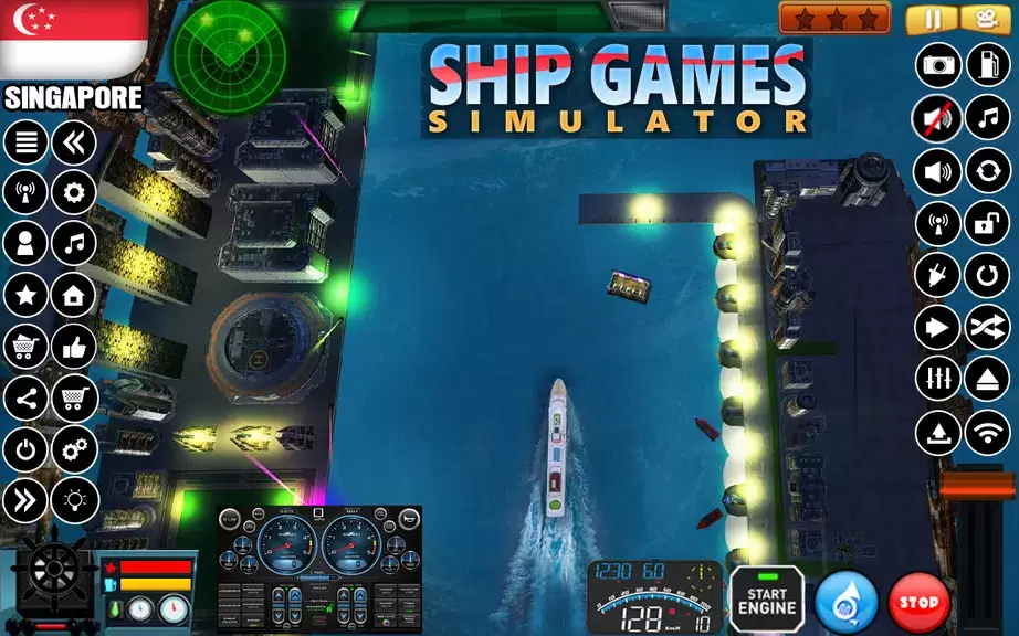 Big Cruise Ship Simulator 螢幕截圖 3