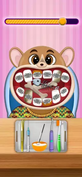 Hippo’s Doctor : Dentist Games Ekran Görüntüsü 0