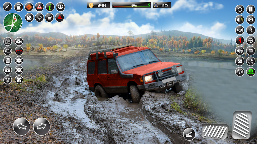 Offroad Xtreme 4X4 Jeep Driver Schermafbeelding 3