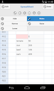 Simple Spreadsheet Скриншот 2